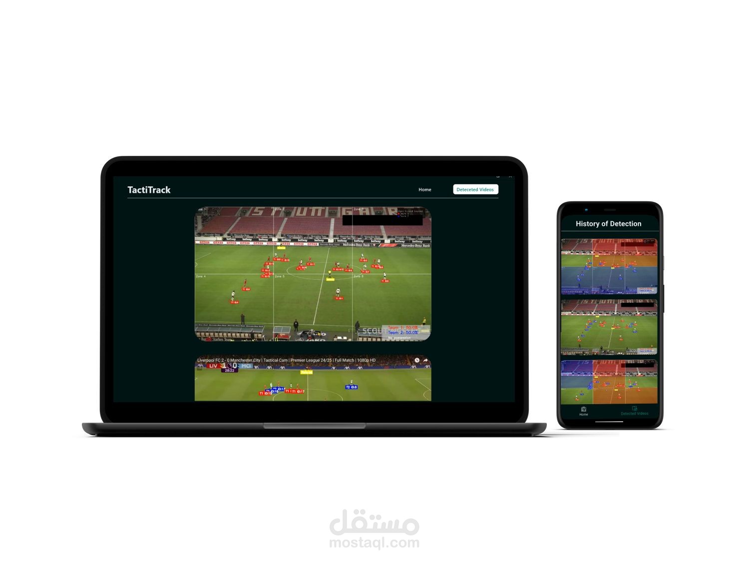 TactiTrack – نظام ذكي لتحليل مباريات كرة القدم بالذكاء الاصطناعي