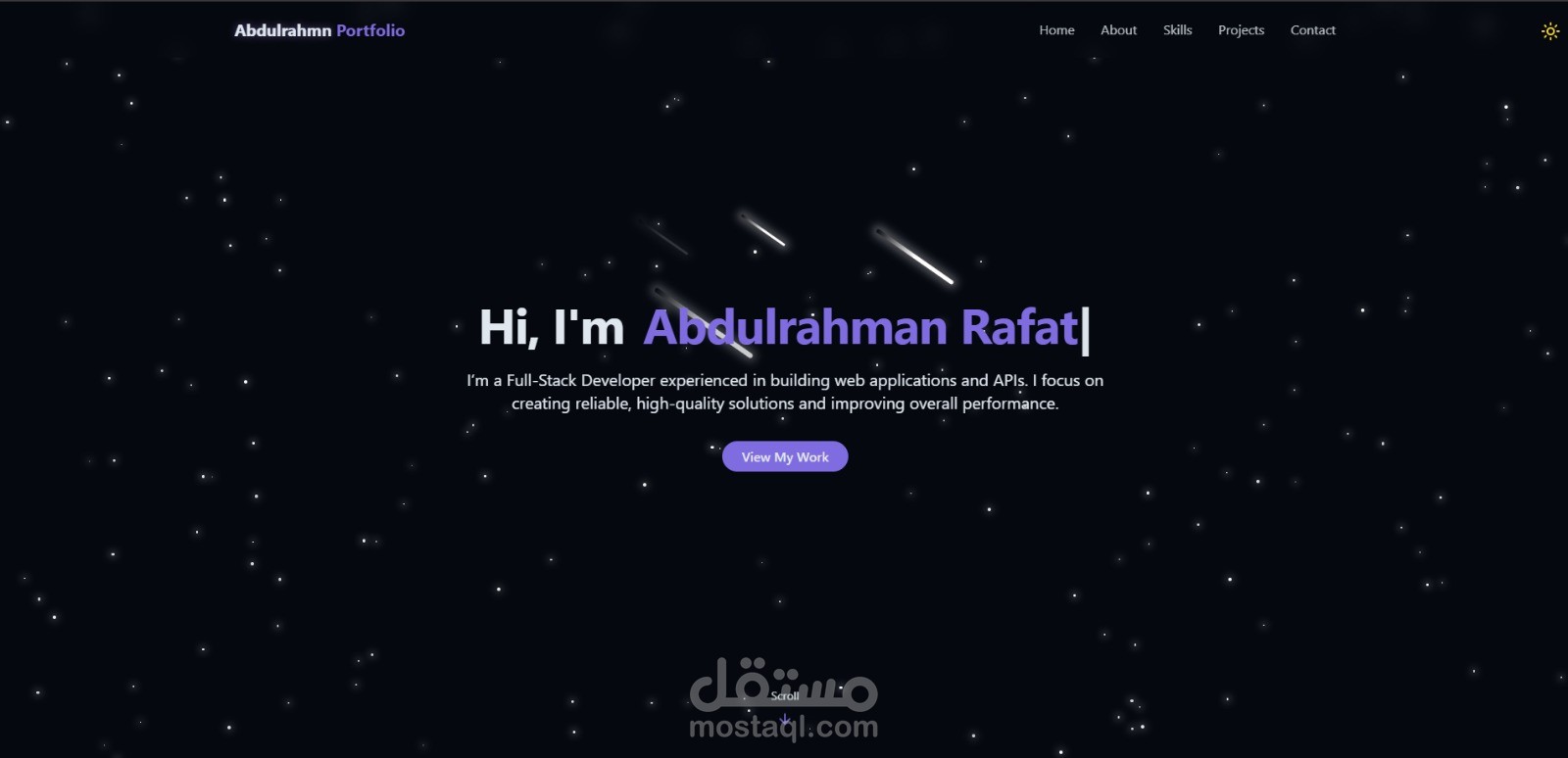 Portfolio بورتفوليو