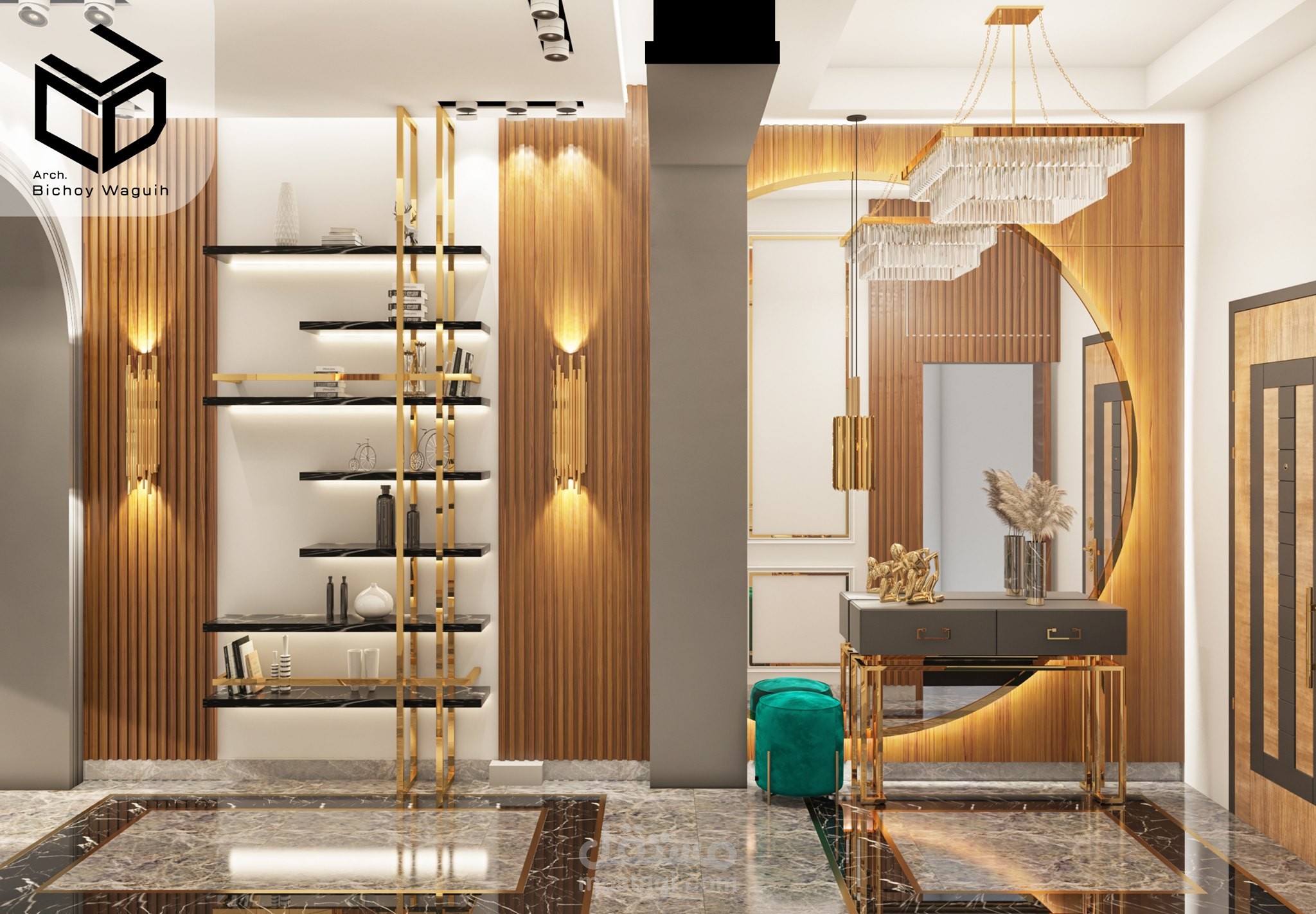 Zamalek residence penthouse