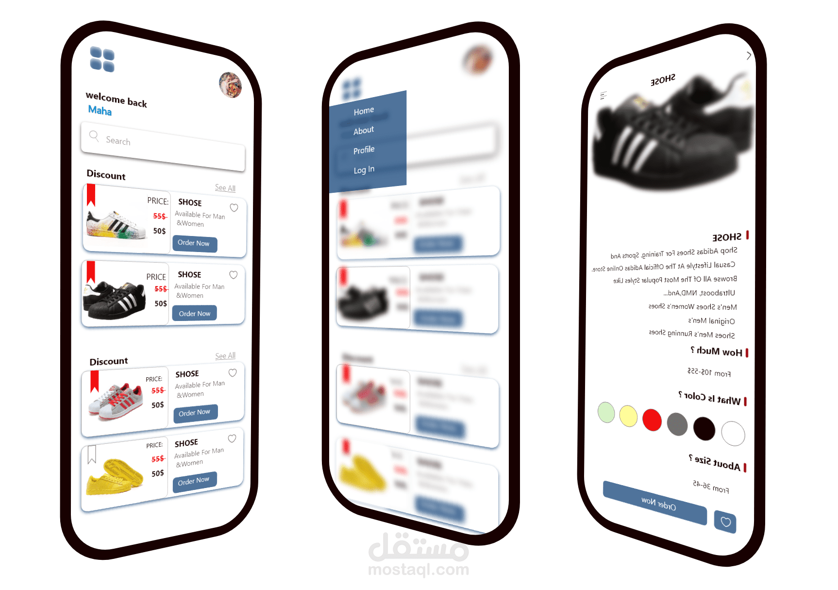 تصميم واجهات مستخدم   باحترافية UIUX