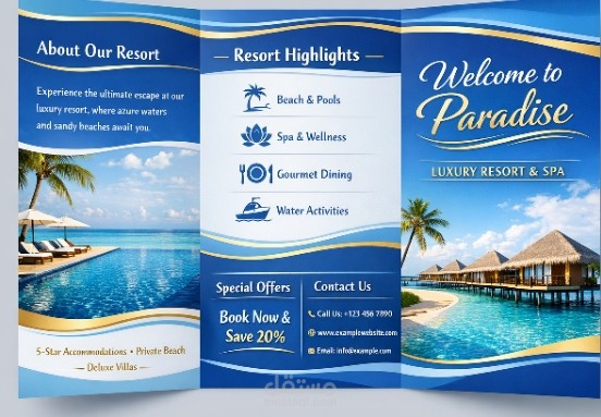 بروشور لقريه سياحية