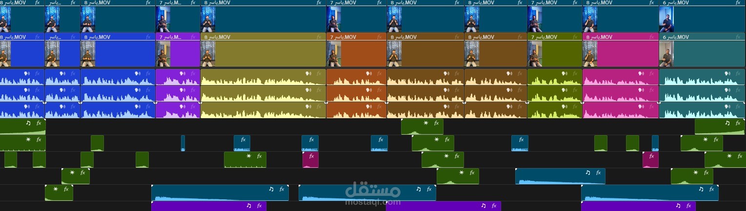 إنتاج فيديو كامل: من التصوير إلى المونتاج الاحترافي
