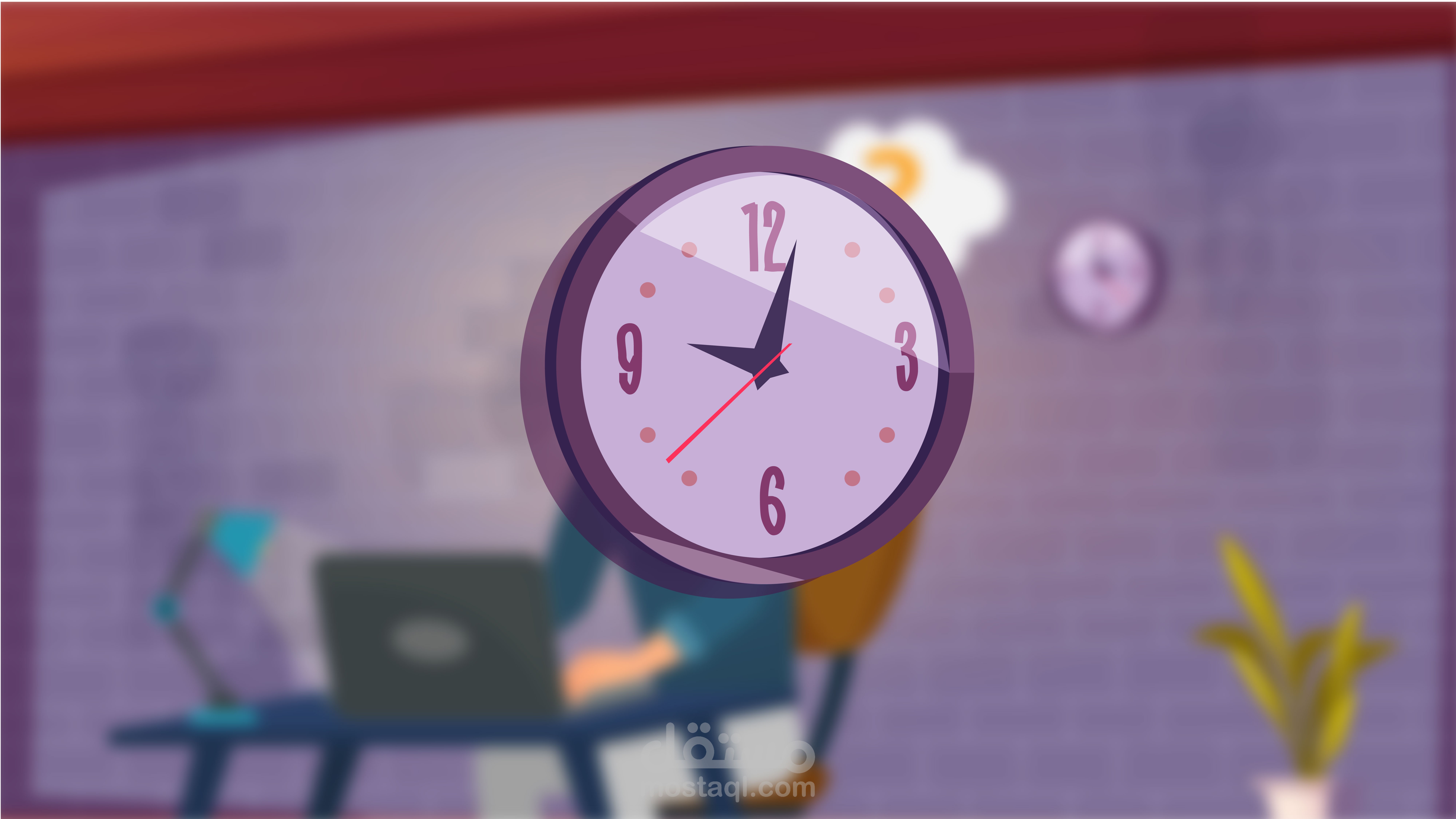 Motion graphic قصة قصيرة عن البلاء