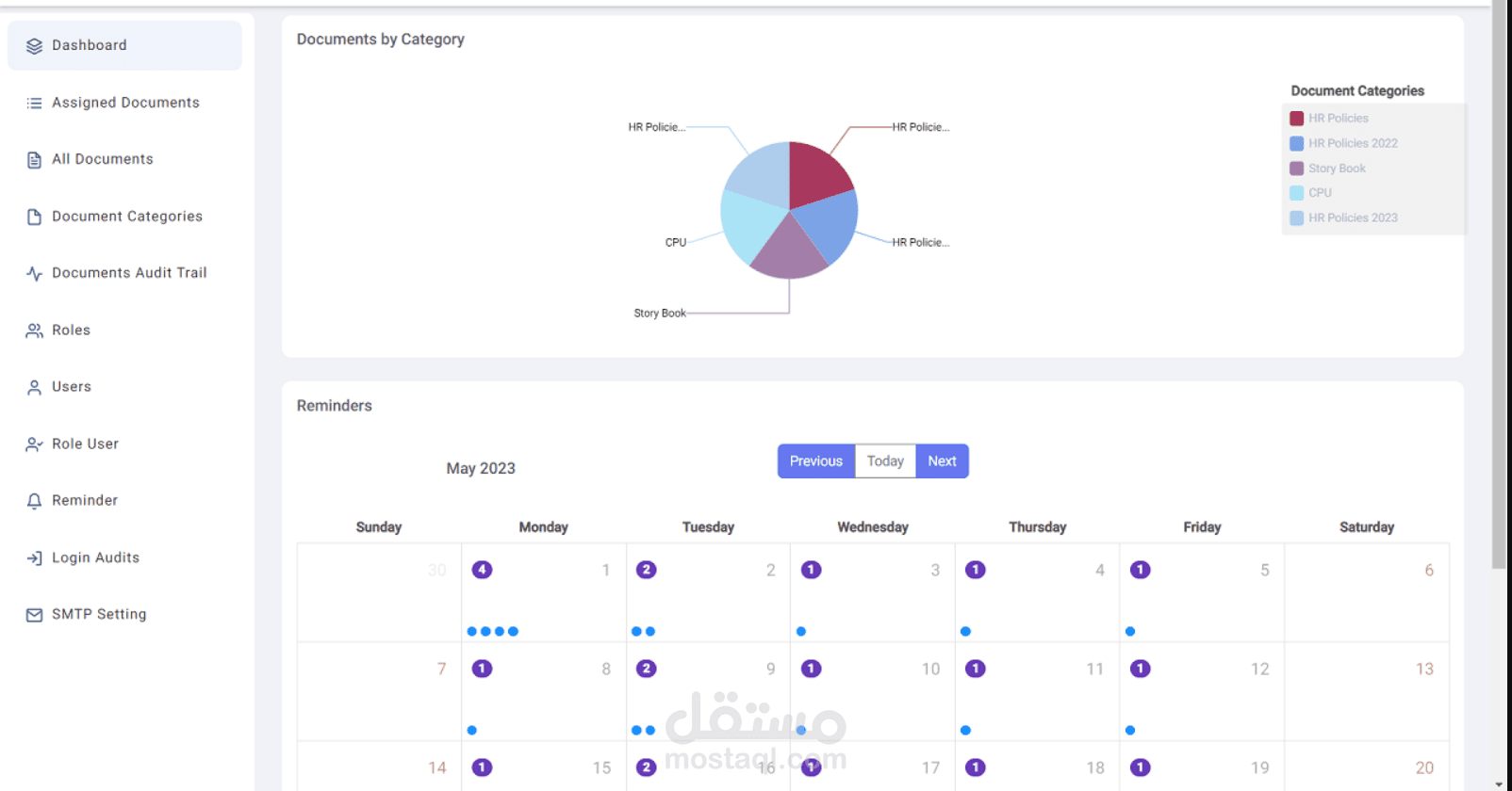 إدارة المستندات