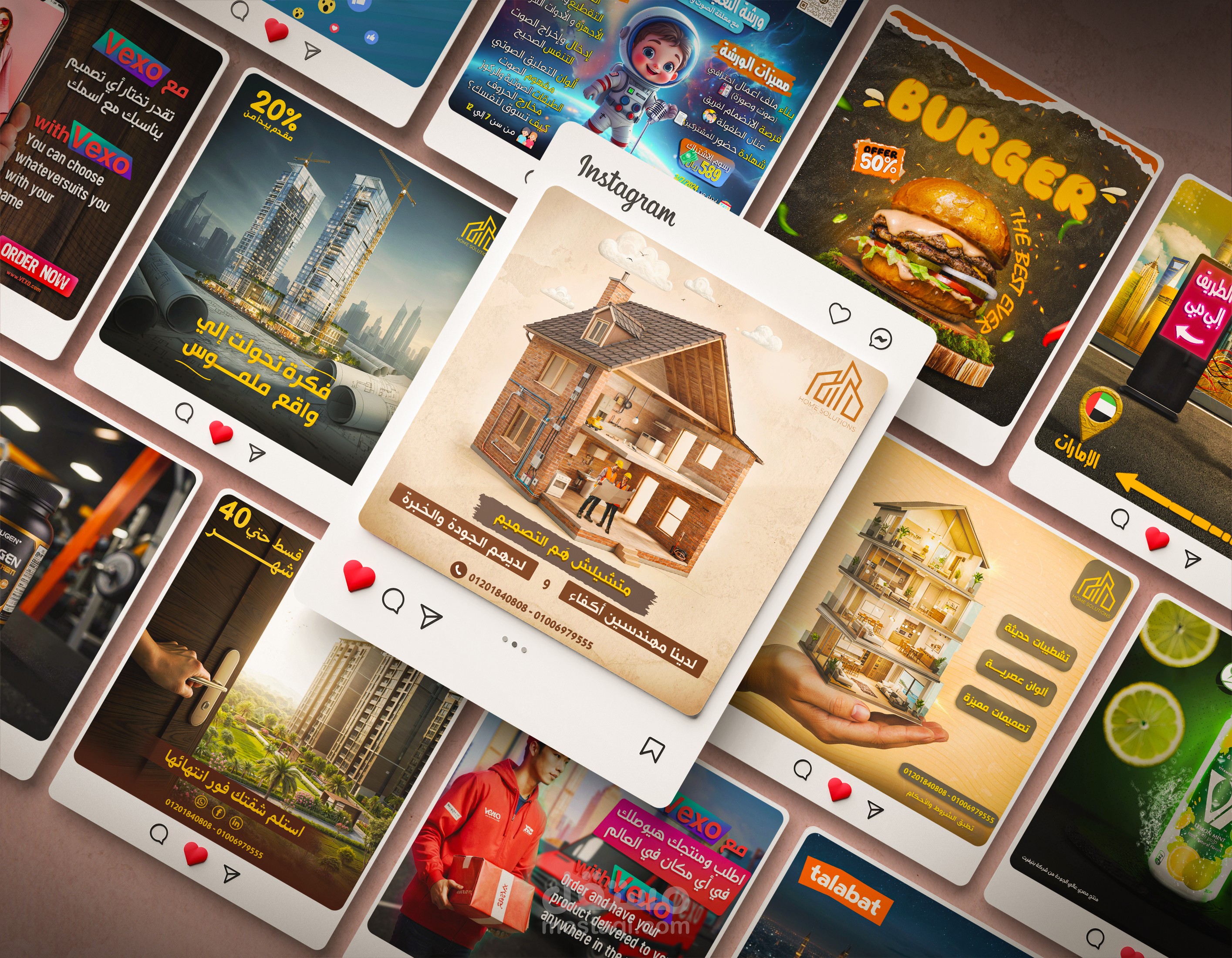 1 تصميمات سوشيال ميديا - Social media Designs