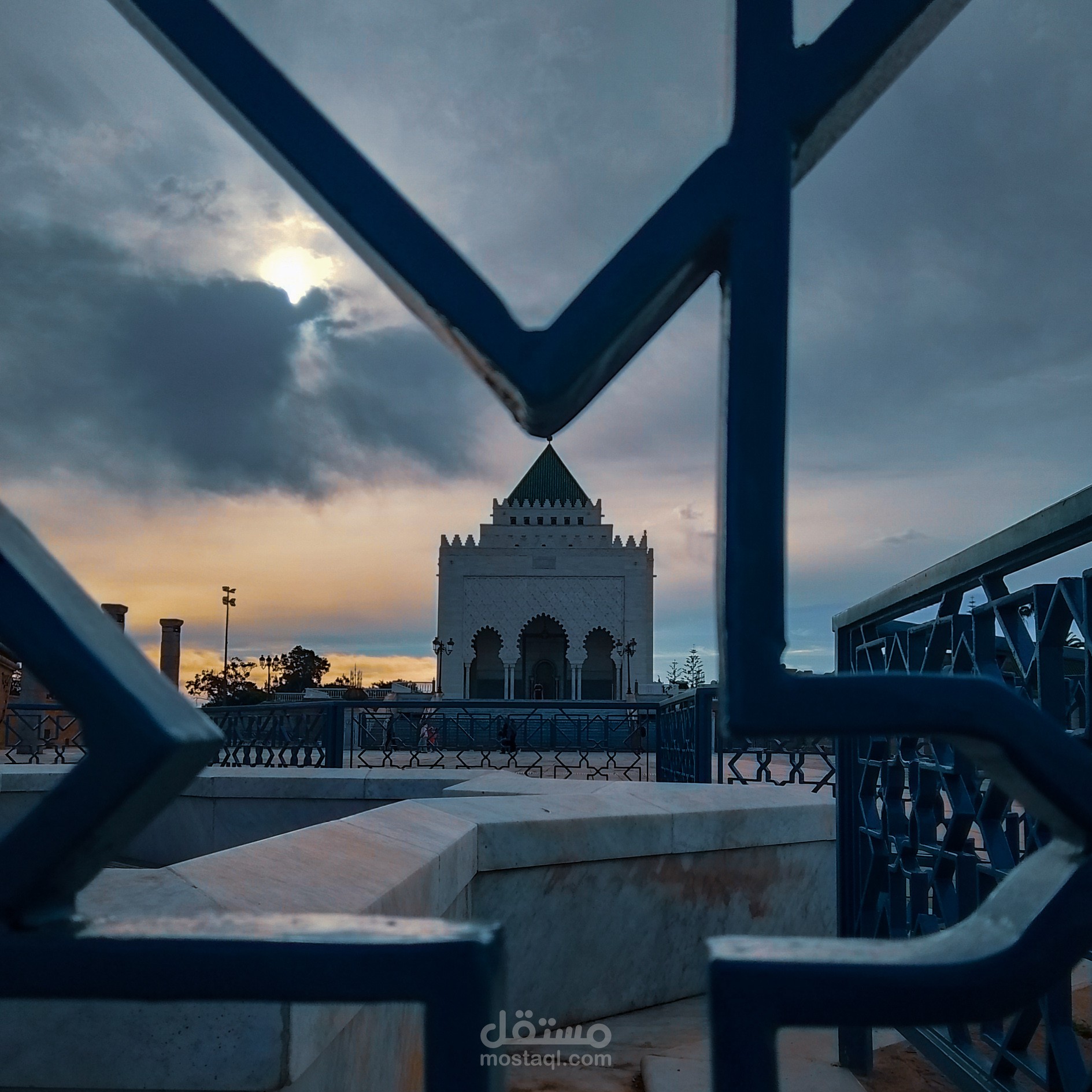 غروب الشمس
