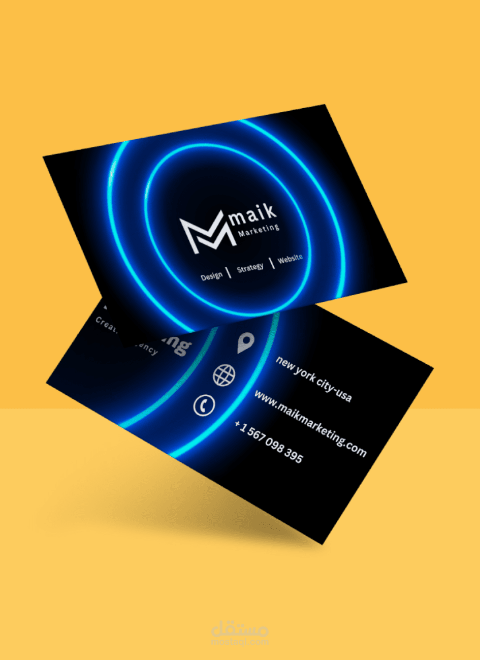 Business card design