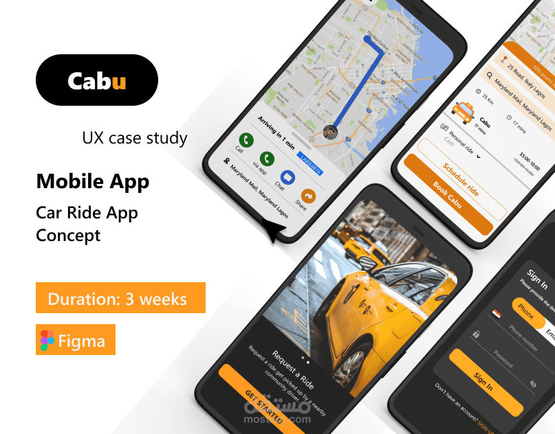 Cabu Mobile Application Design