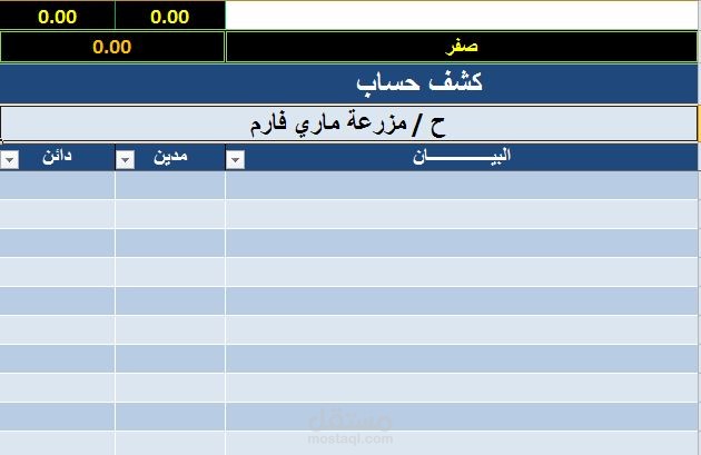 ملف الموردين