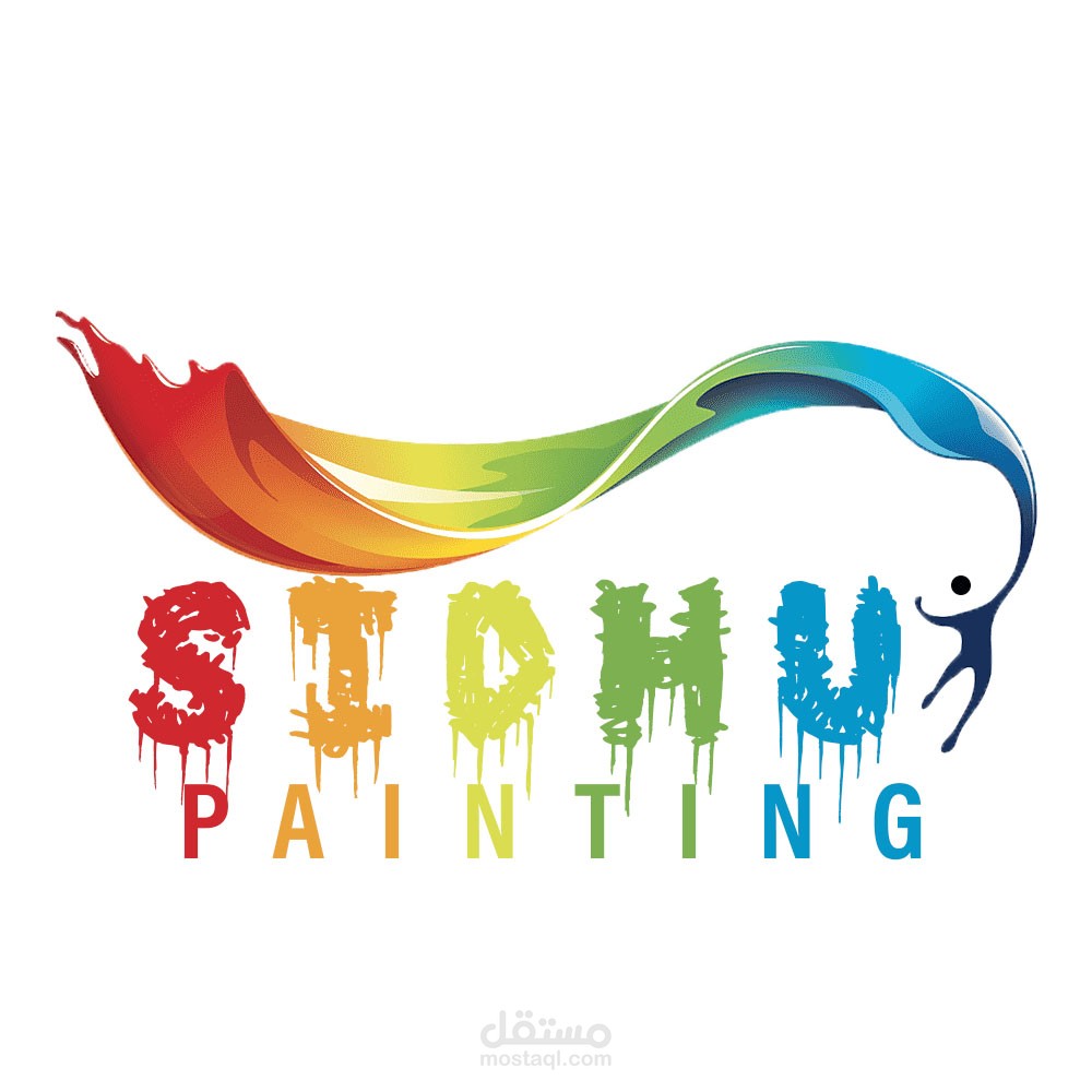 لوجو لشركة دهانات