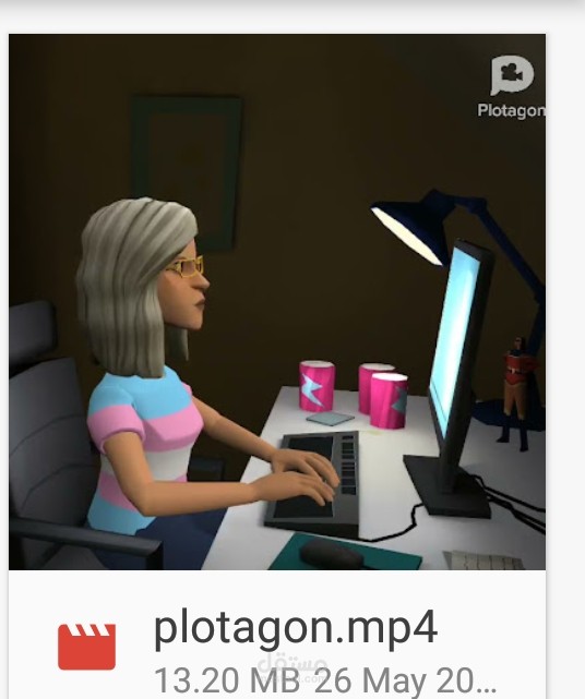 فيديو plotagon