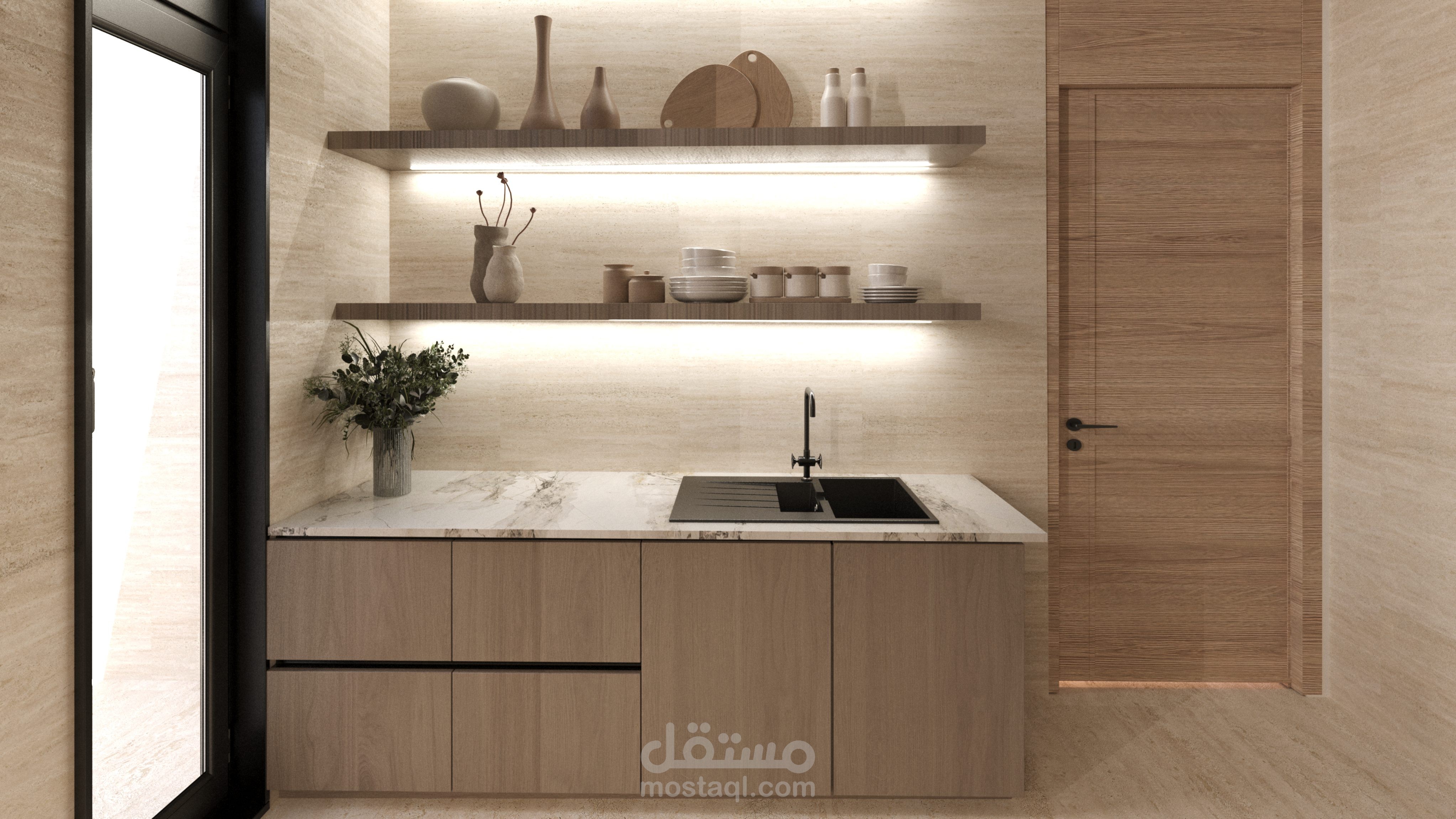 تصميم داخلي غرف نوم ومطابخ