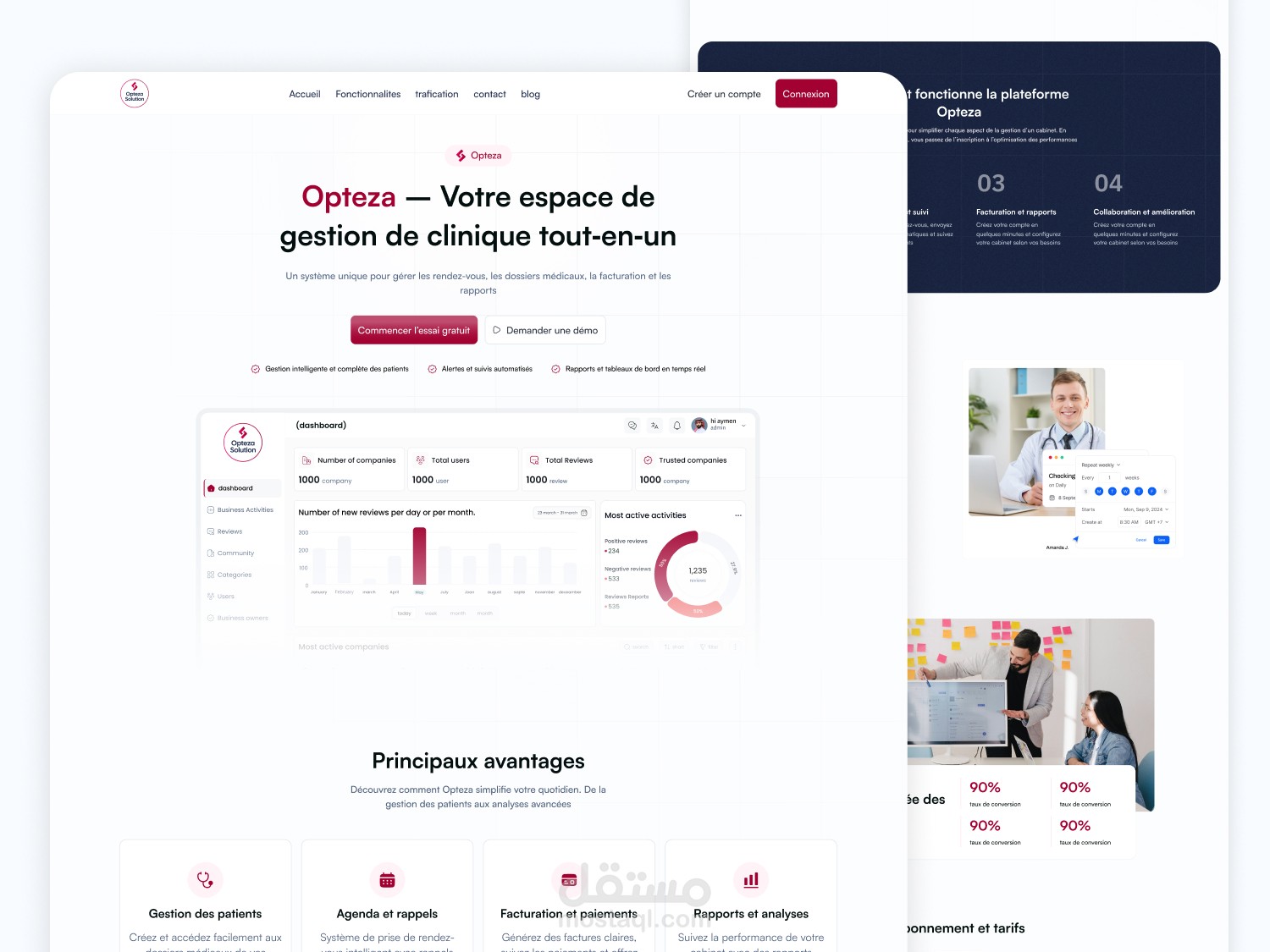 SaaS Landing Page