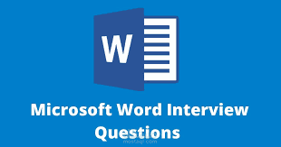 اعداد اختبار عن برنامج word