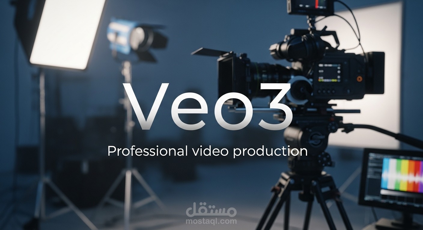 تصميم فيديوهات احترافية بالذكاء الاصطناعي (Veo 3) لمنصات YouTube وReels