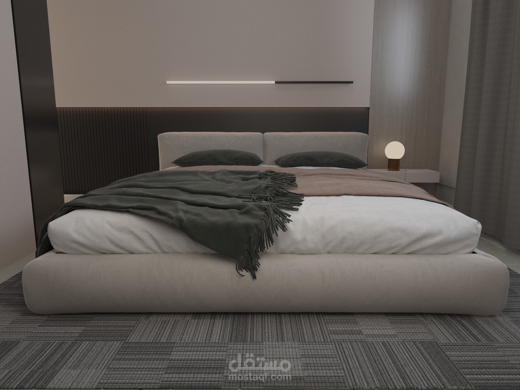 تصميم داخلي لmater bedroom