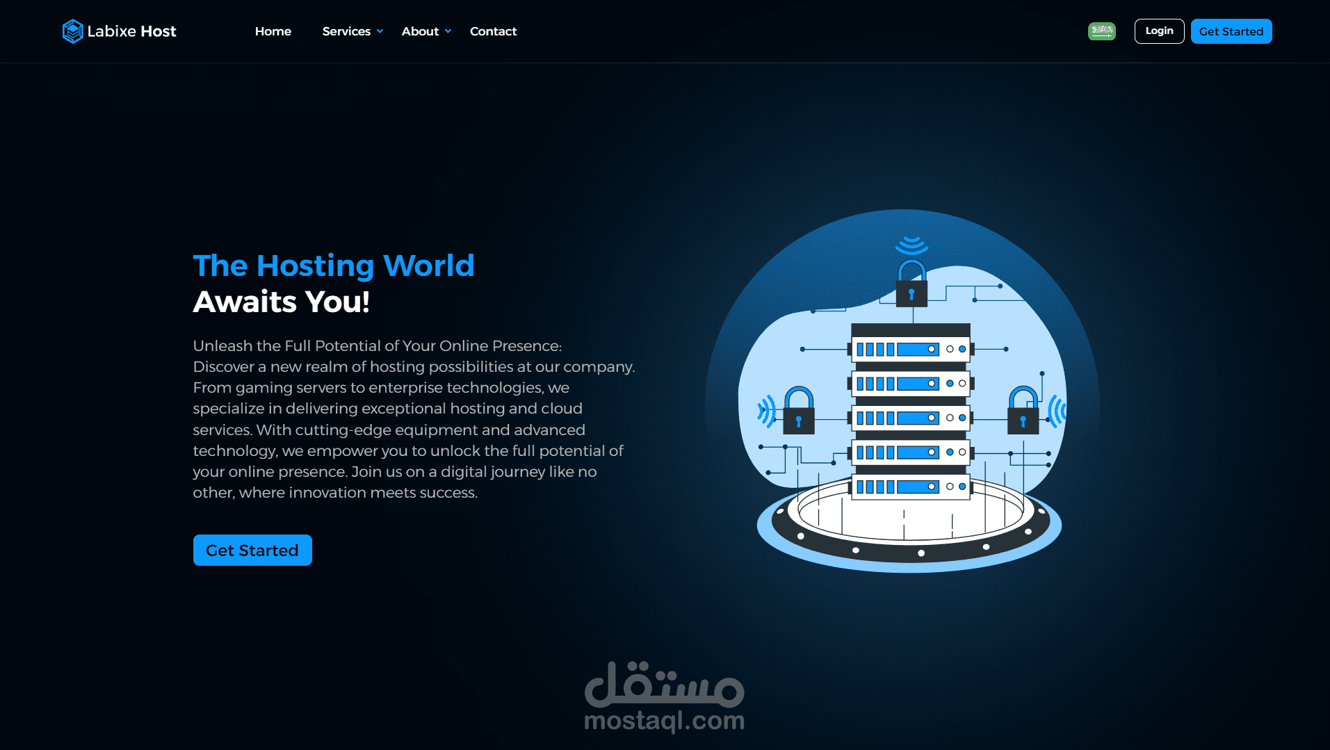 Frontend React Website