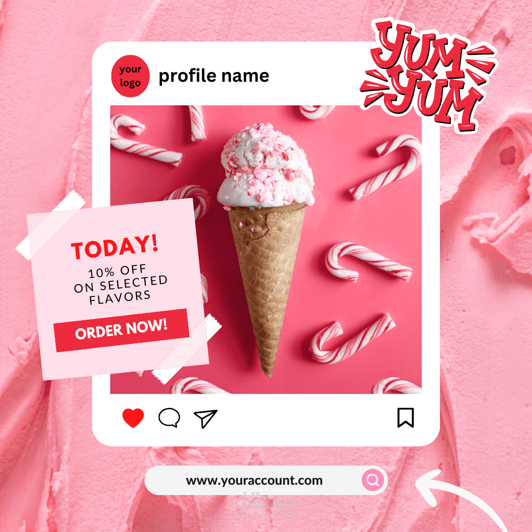 تصميم instagram post