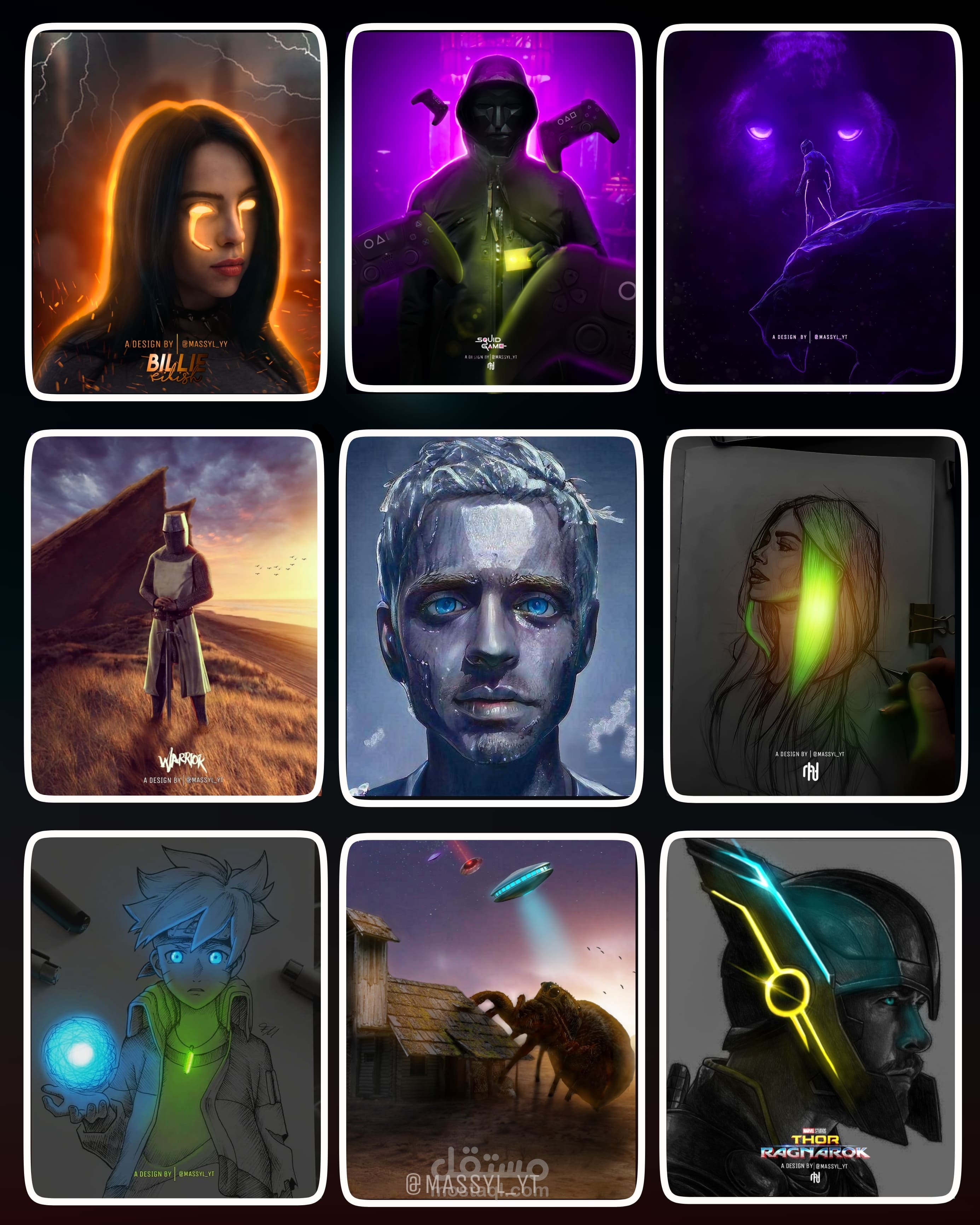 Some of my photoshop arts of 2022