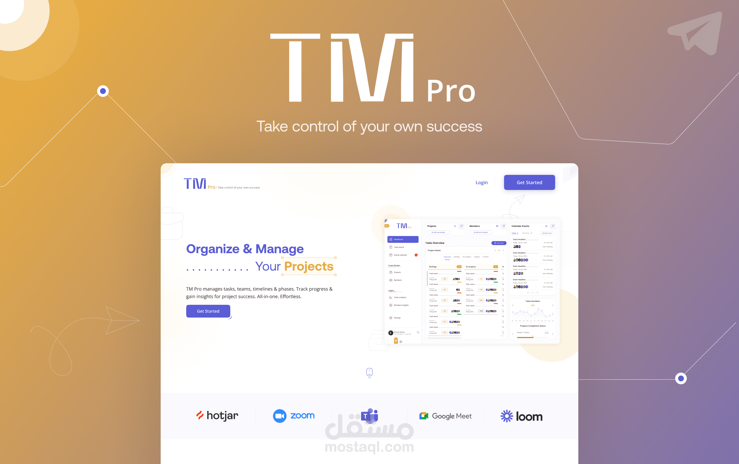 TM pro - Projects management portal for your business growth