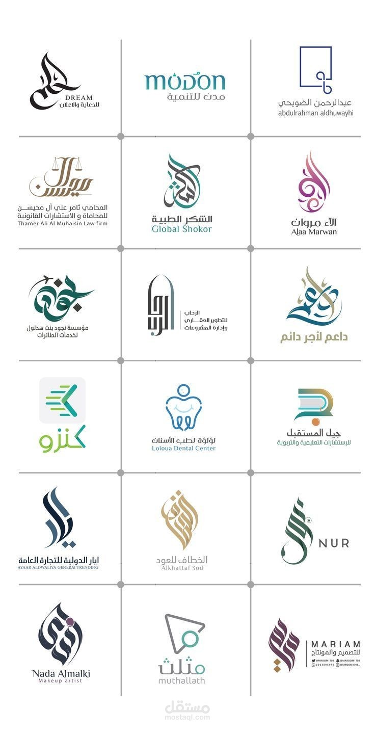 بعض من نماذج الأعمال الخاصة