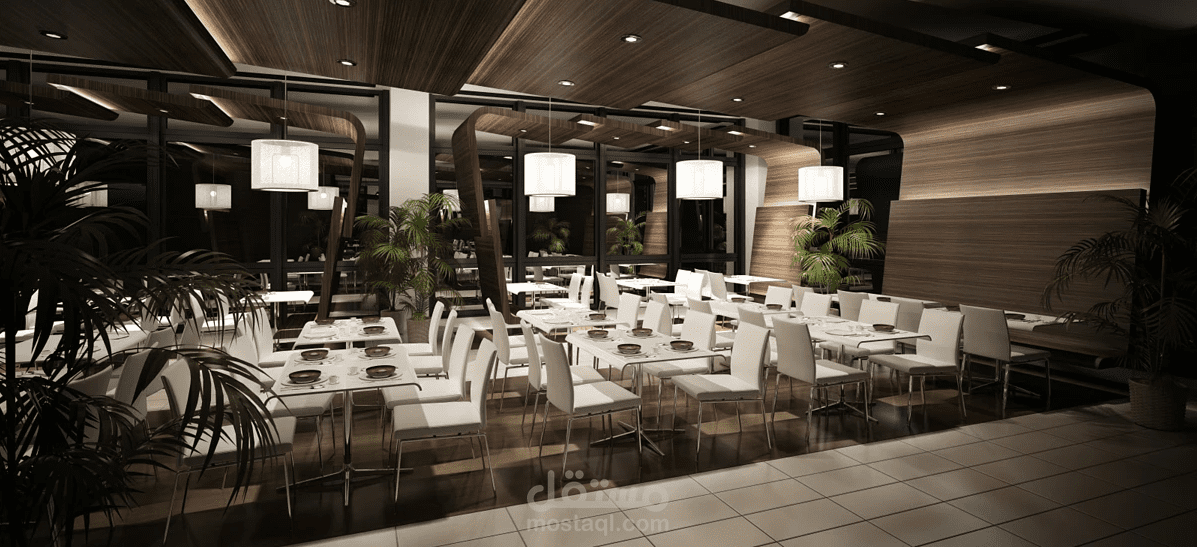 تصميم ثلاثي الابعاد داخلي لمبني