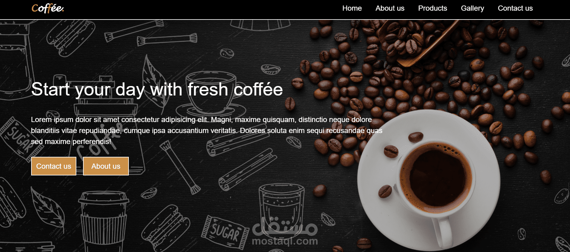 Coffée WebSite