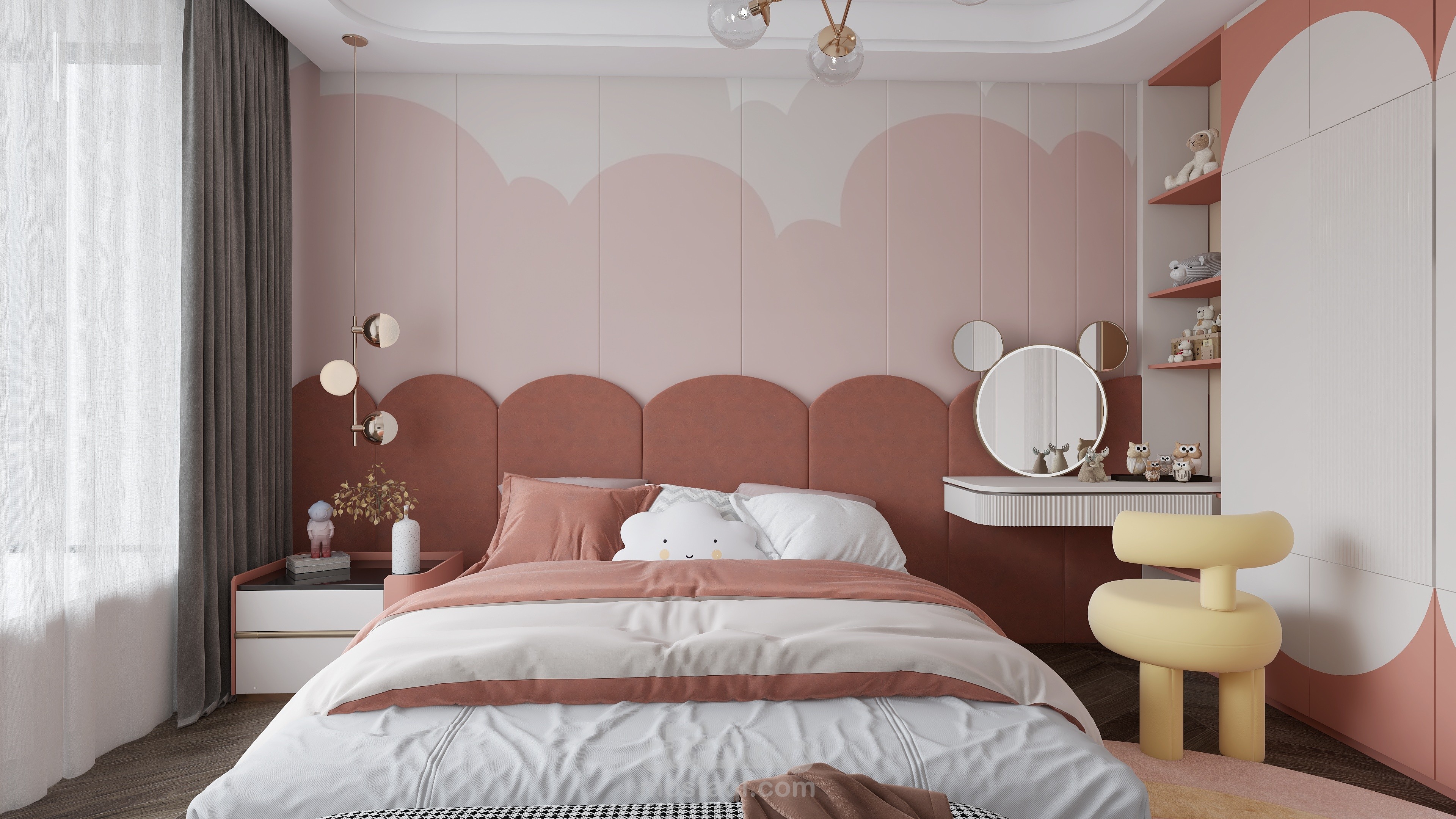 تصميم غرفة نوم للاطفال