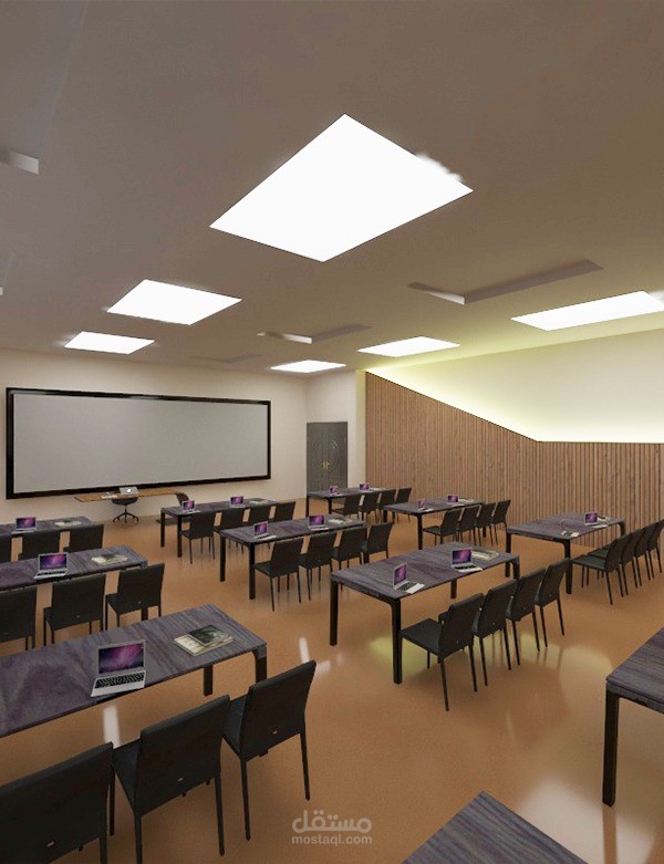 تصميم قاعة دراسية