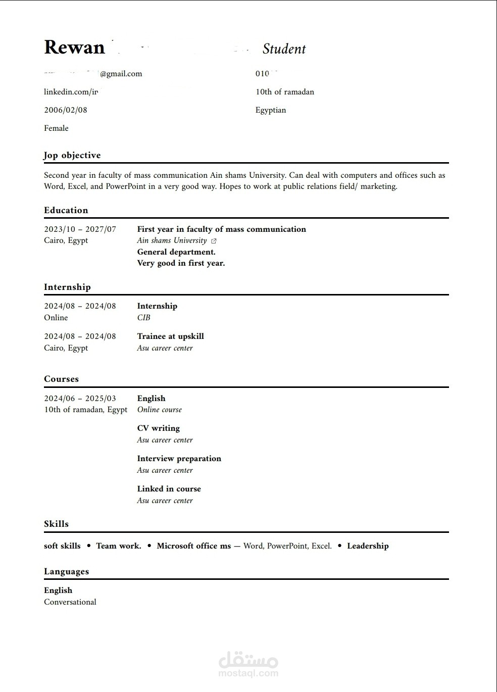 Resume