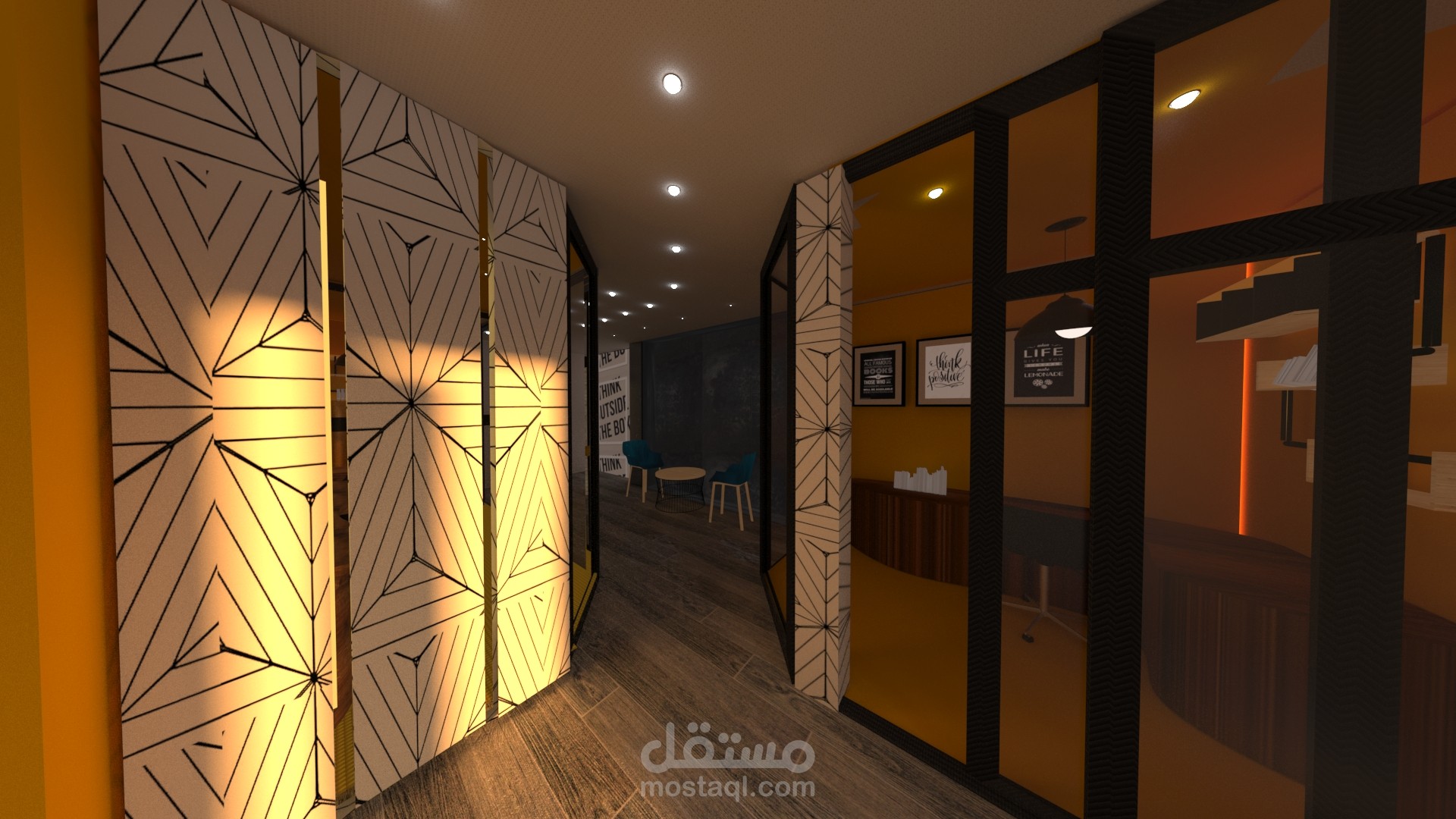 Small Offices Design for habboob supermarket