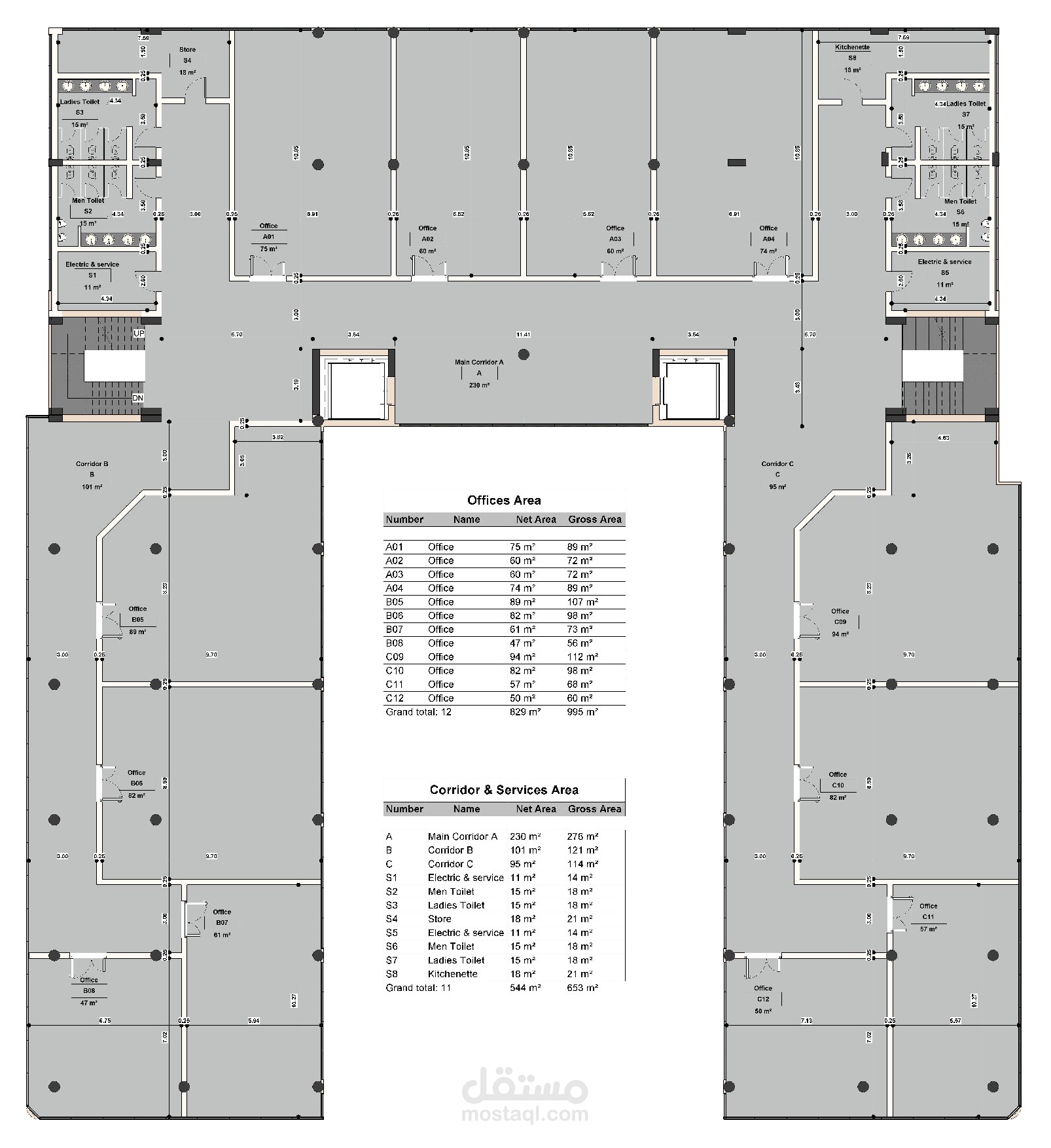مخططات معمارية متنوعه