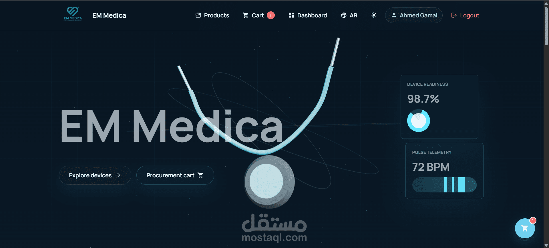 E-Commerce Medical Store