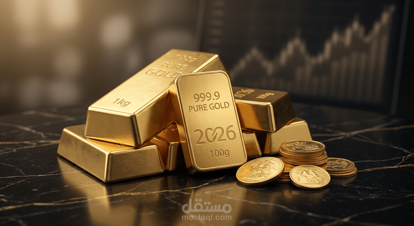 دليل الاستثمار في الذهب لعام 2026: ملاذ آمِن أم فرصة للربح؟