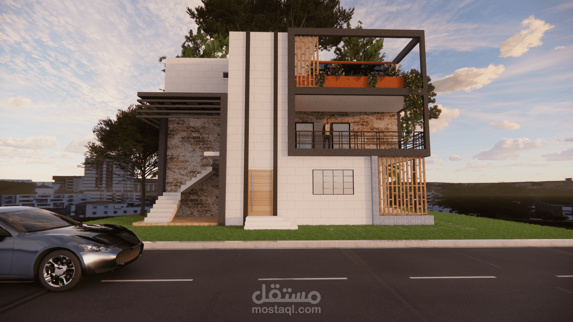 تصميم واجهة معمارية