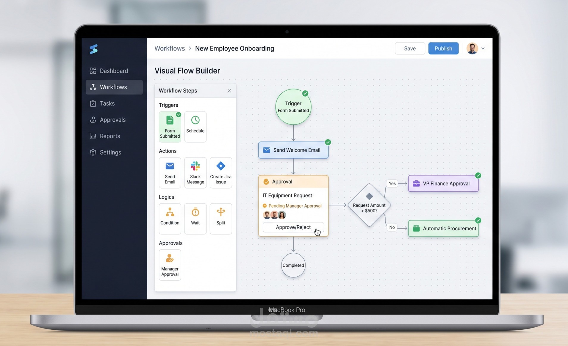 نظام Workflow (أتمتة الإجراءات)