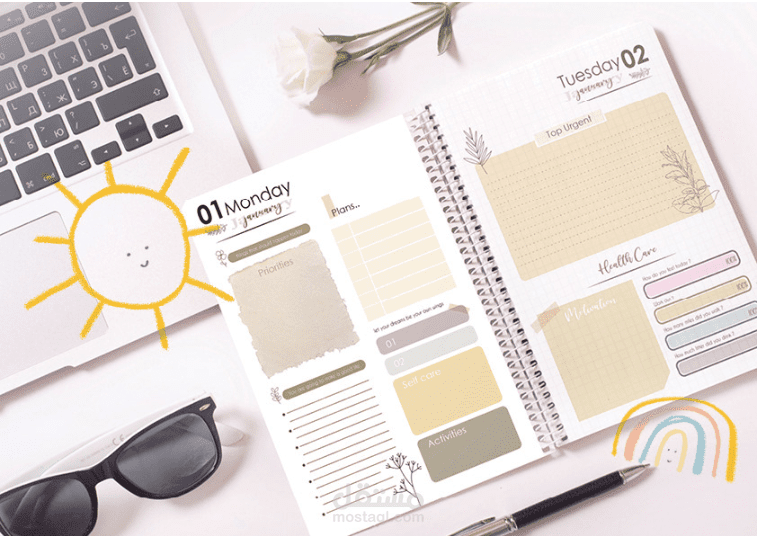 planner notebook تصميم