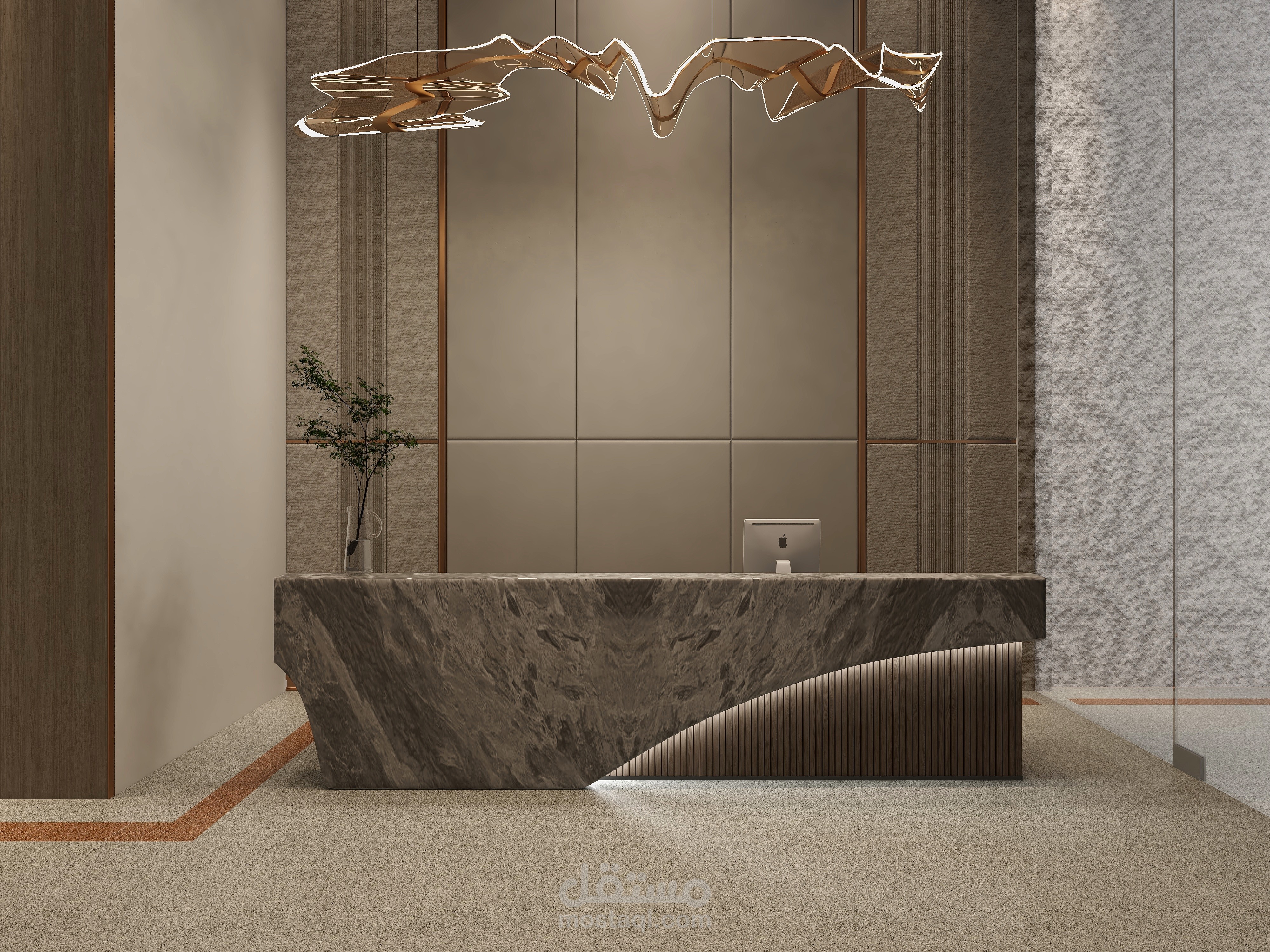 مدخل شقق فندقيه