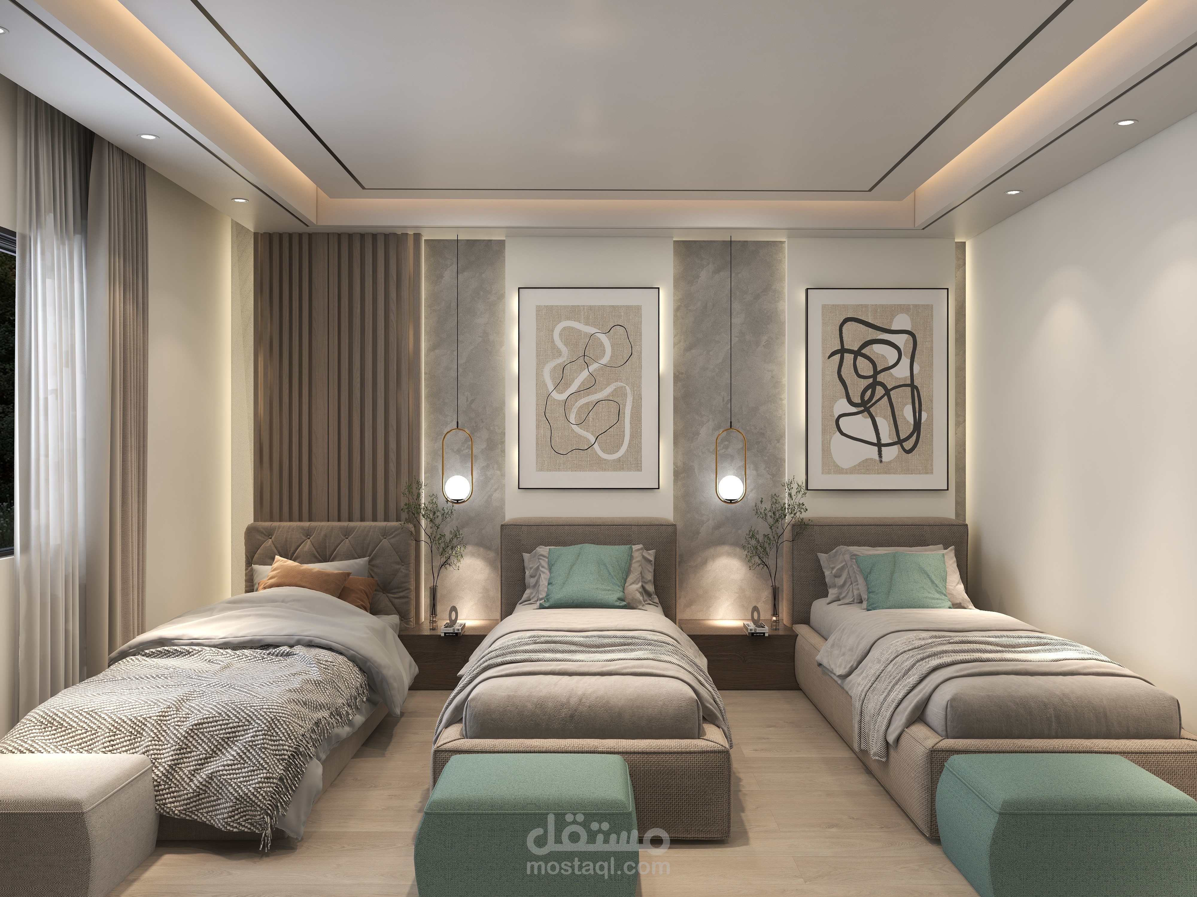 غرفه نوم اطفال