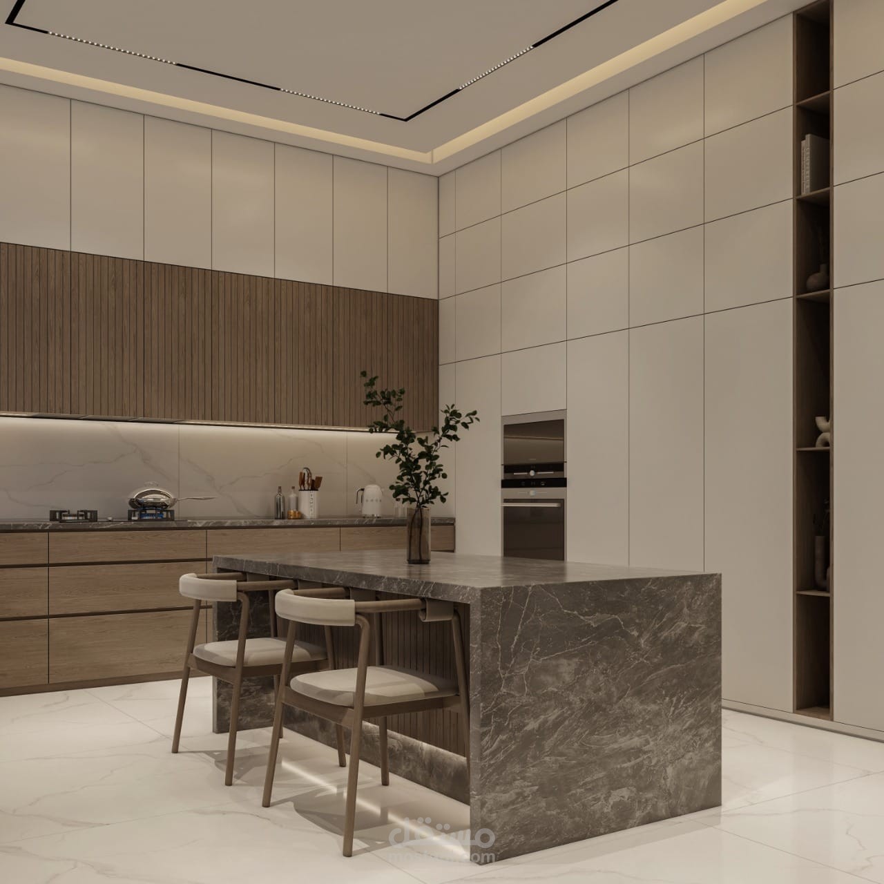 تصميم داخلي لمطبخ