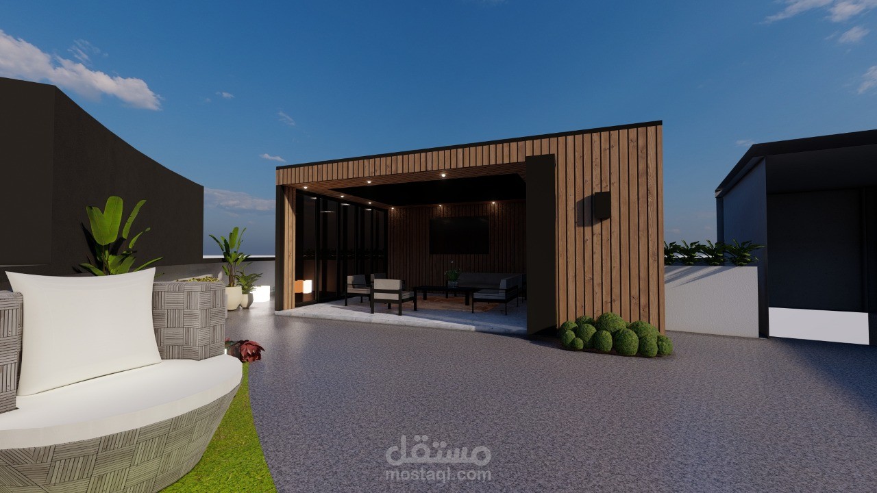 تصميم لسطح شركة
