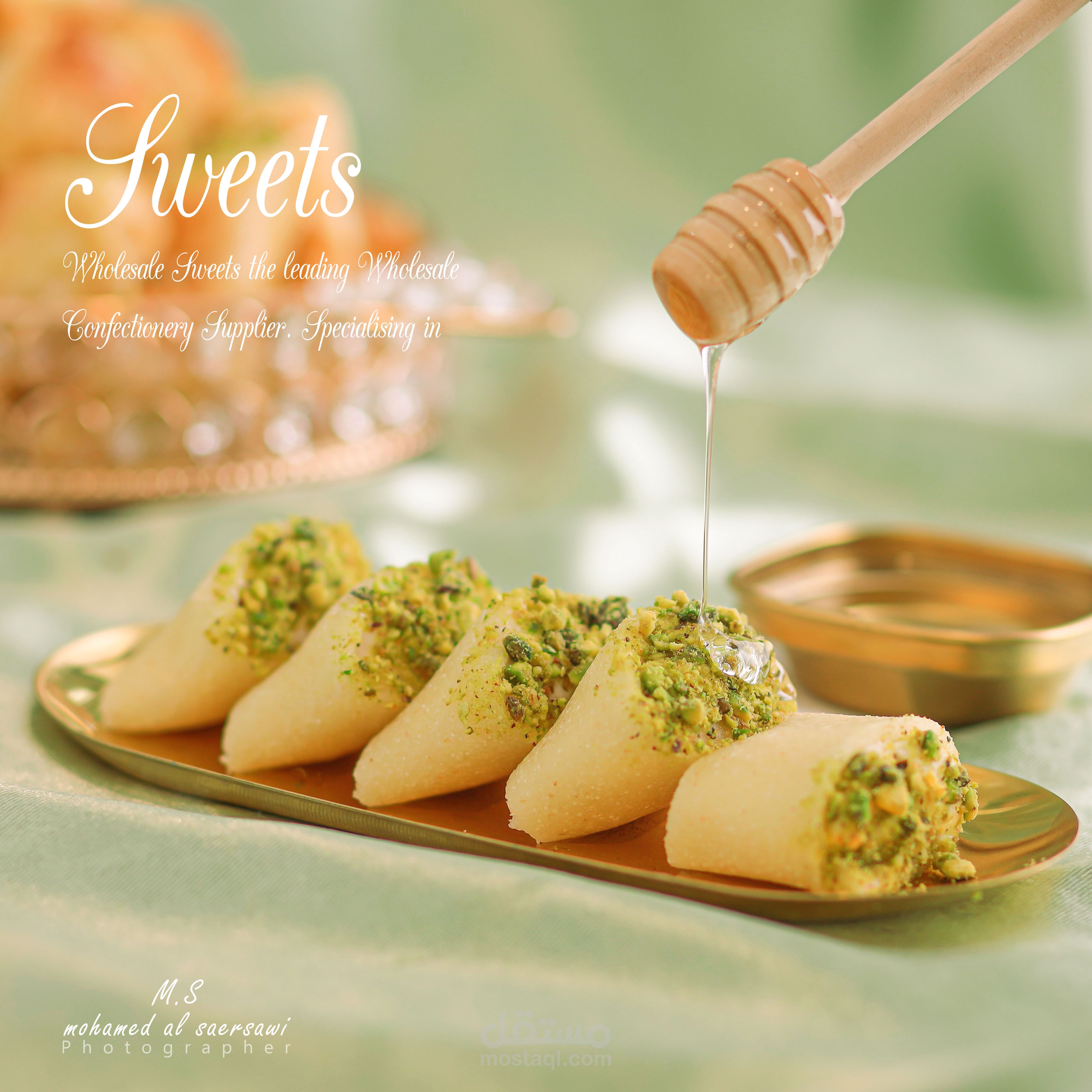 تصوير منتجات حلويات