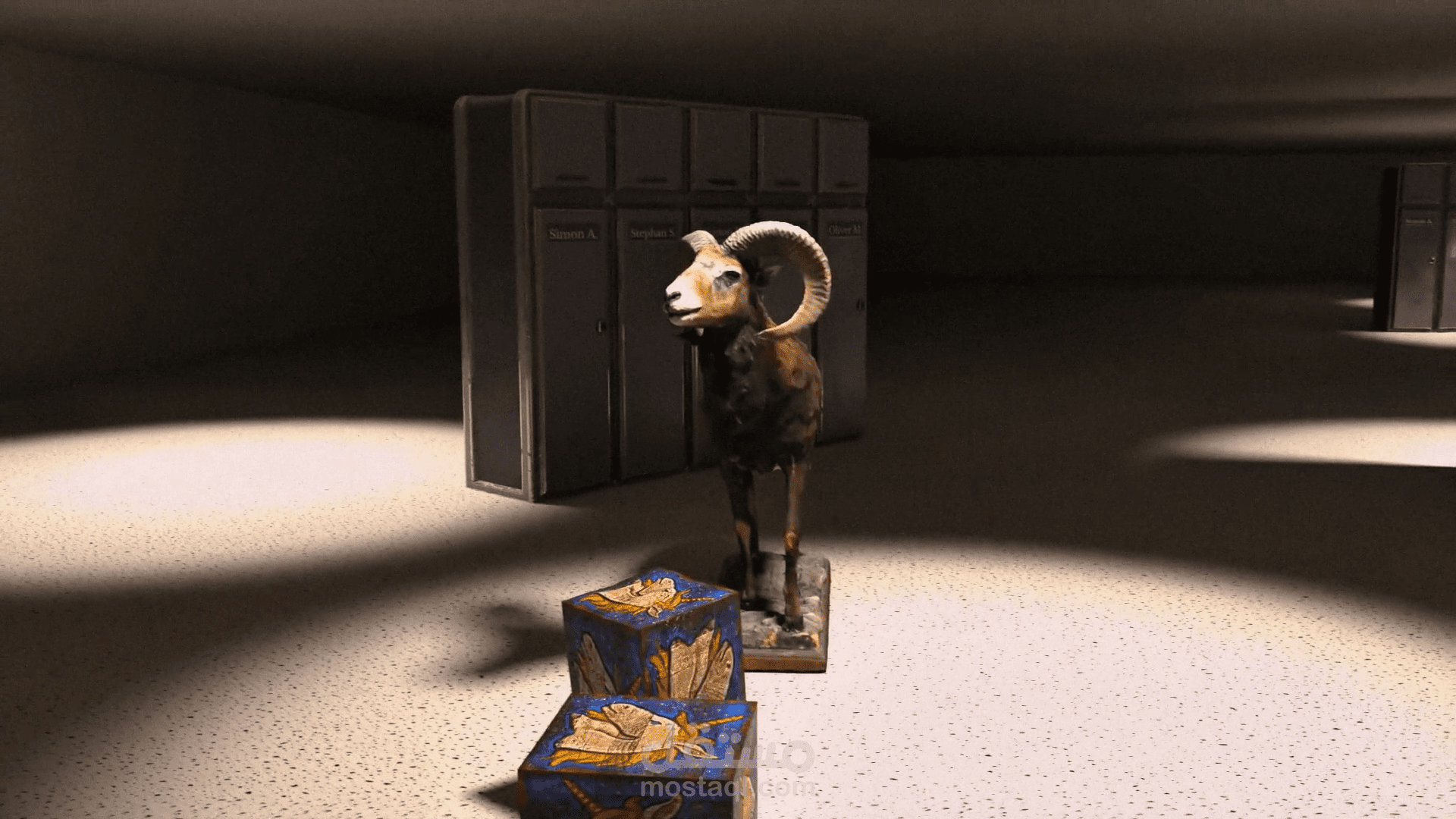 تصميم 3D لمشهد غريب