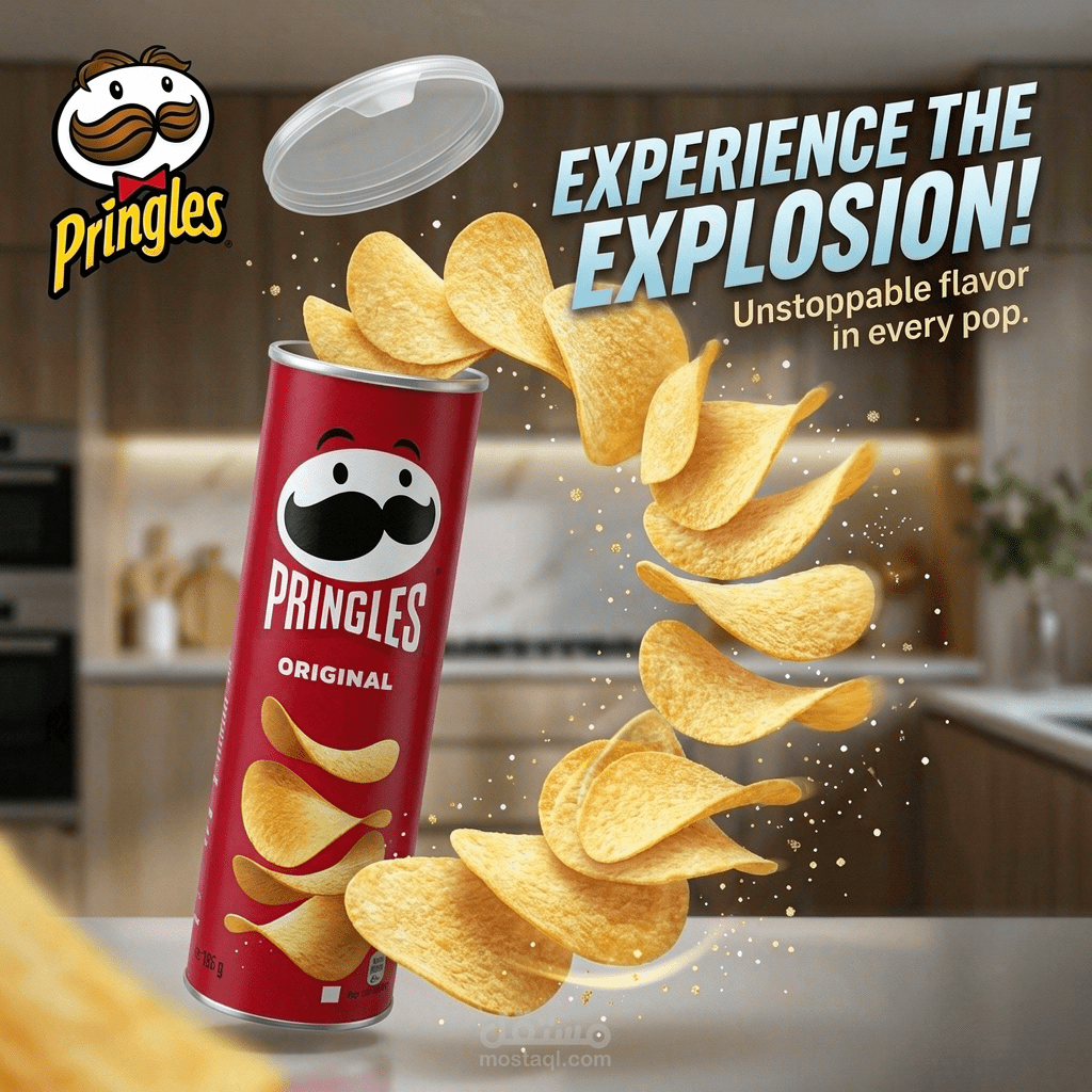 اعلان عن pringles