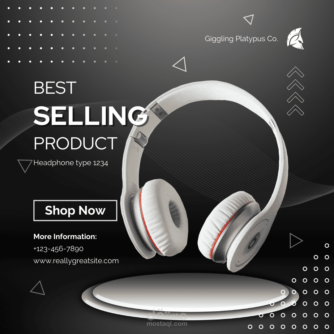 تصميم بوست اعلاني  لبعض الاجهزة علي بعض المواقع التواصل الاجتماعي