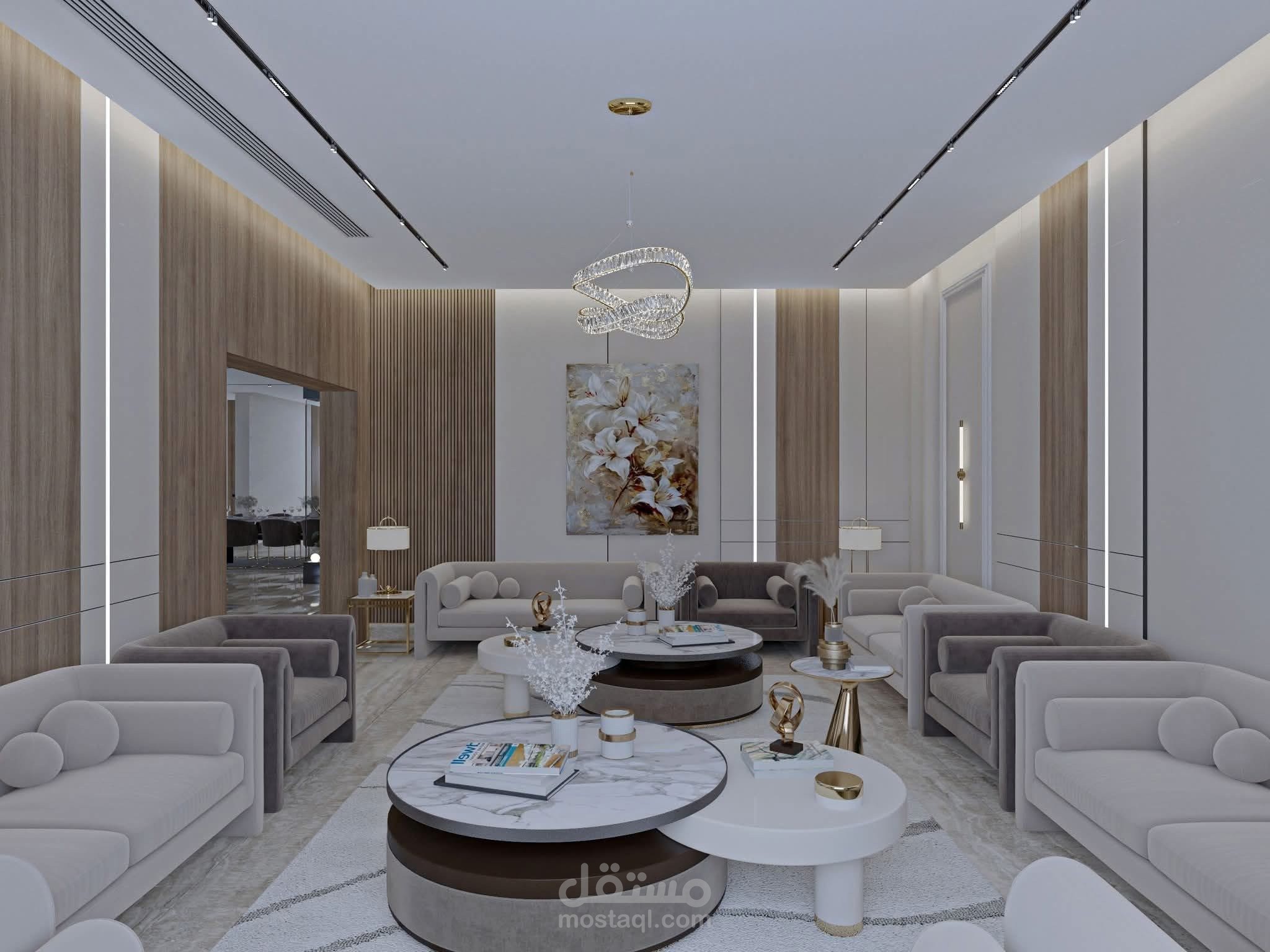 تصميم دور مودرن بالسعوديه فخم