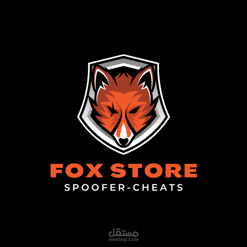 A logo for store