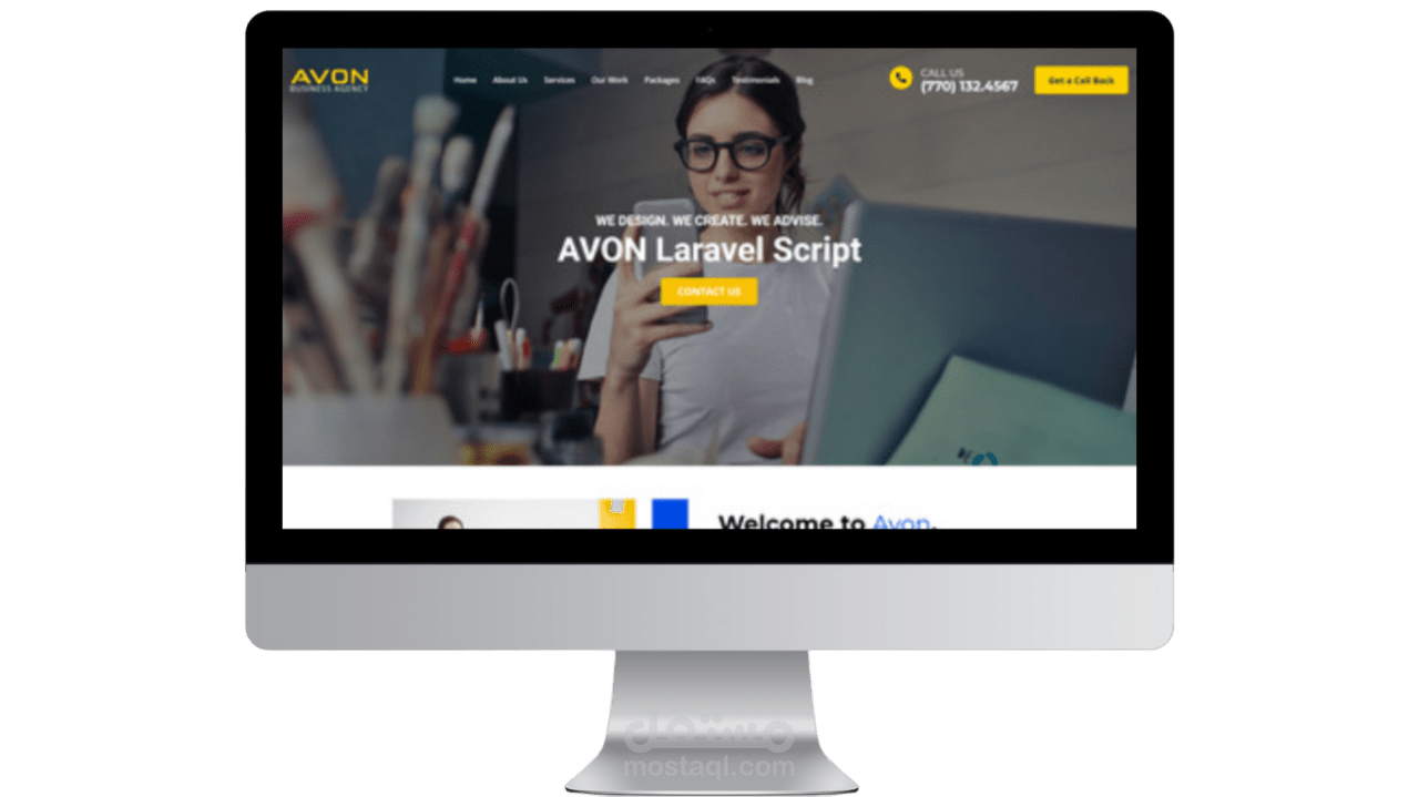 موقع تجاري متعدد الأغراض Laravel Script