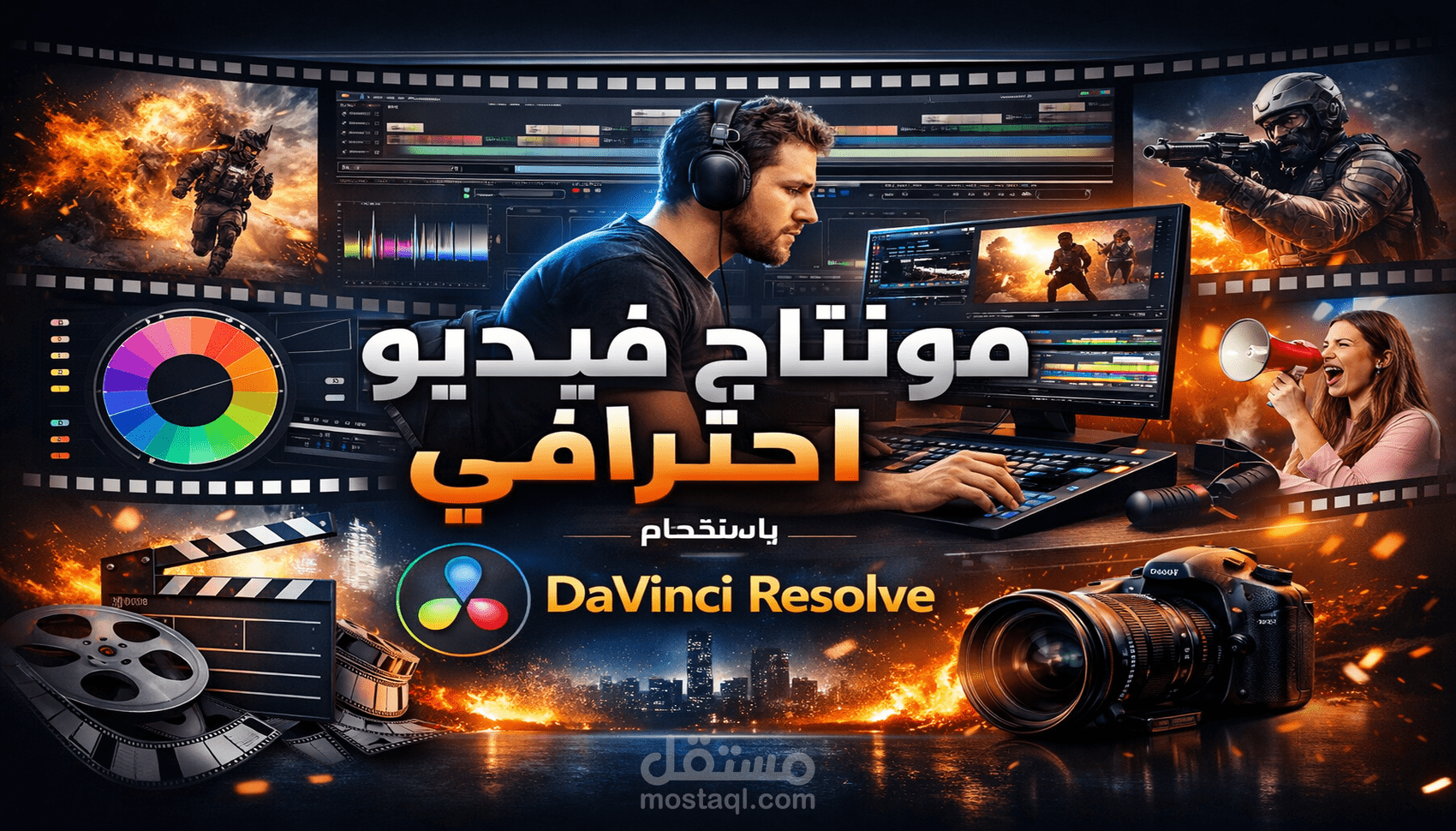 مونتاج فلوج يوتيوب