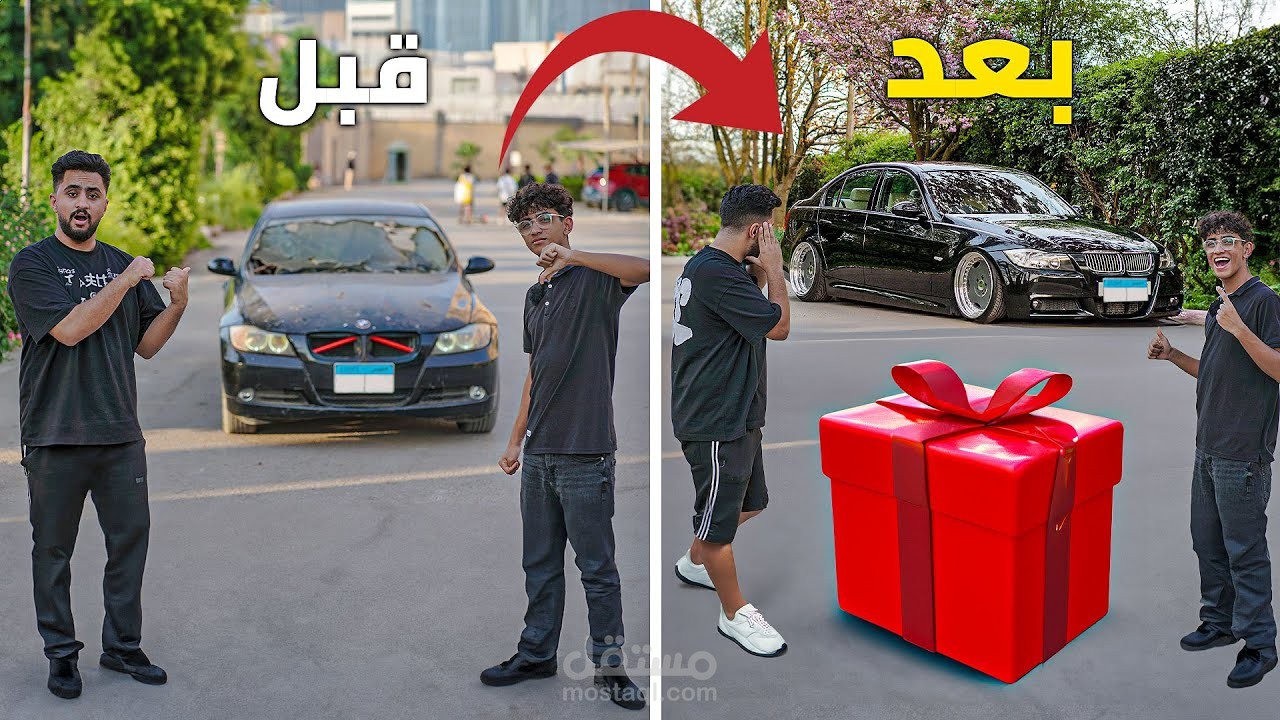 من اعمالي في المونتاج لقناة ابن مصر 2.5 مليون مشترك